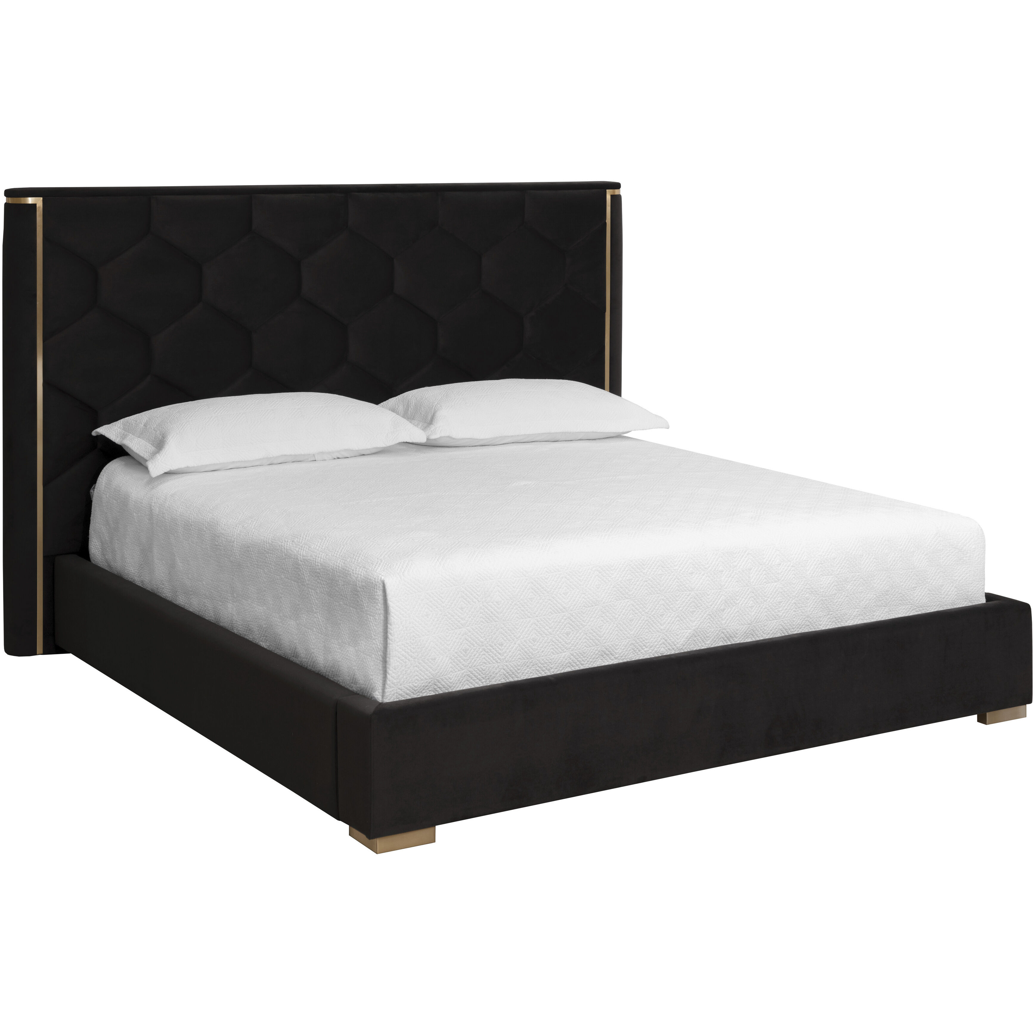 Alisha Meg Taupe Bed, King